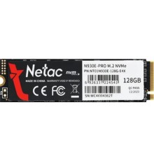 Накопитель SSD Netac M.2 2280 N930E Pro NVMe PCIe 128GB NT01N930E-128G-E4X