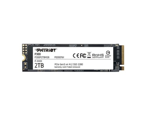 [носитель информации] Накопитель SSD Patriot PCI-E x4 2Tb P300P2TBM28 P300 M.2 2280