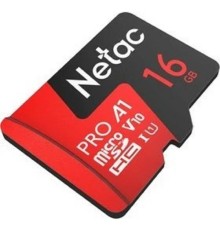 Micro SecureDigital 16GB Netac MicroSD P500 Extreme Pro Retail version card only [NT02P500PRO-016G-S]