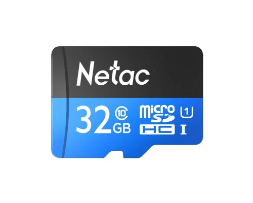 [Карта памяти ] Micro SecureDigital 32GB Netac microSDXC Class10 NT02P500STN-032G-R P500 + adapter