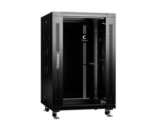 [Cabeus Монтажные шкафы] Cabeus SH-05C-18U60/80-BK Шкаф монтажный телекоммуникационный 19