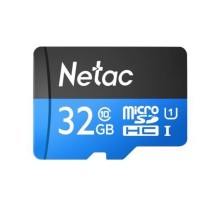 Micro SecureDigital 32GB Netac microSDHC Class10 NT02P500STN-032G-S P500 w/o adapter