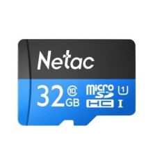 Micro SecureDigital 32GB Netac microSDHC Class10 NT02P500STN-032G-S P500 w/o adapter