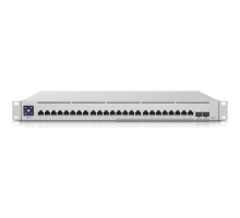 UBIQUITI USW-Enterprise-24-PoE PoE-коммутатор в стойку, 12х 2.5G RJ45, 12х 1G RJ45, 2х 10G SFP+, раздача 400 Вт