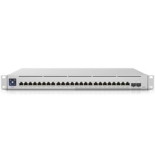 UBIQUITI USW-Enterprise-24-PoE PoE-коммутатор в стойку, 12х 2.5G RJ45, 12х 1G RJ45, 2х 10G SFP+, раздача 400 Вт