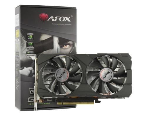 [Видеокарта] Видеокарта AFOX Geforce GTX1660 SUPER 6GB GDDR6 192Bit DP/DVI/HDMI  2FAN  (AF1660S-6144D6H4-V2) RTL