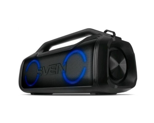 [Колонки] SVEN PS-390, черный (50 Вт, Waterproof (IPx5), TWS, Bluetooth, microSD, 2х3600мАч)