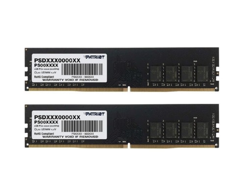 [Модуль памяти] Память DDR4 2x8Gb 3200MHz Patriot PSD416G3200K Signature RTL PC4-25600 CL22 DIMM 288-pin 1.2В single rank