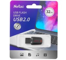 Netac USB Drive 32GB U197 USB2.0, retail version [NT03U197N-032G-20BK]