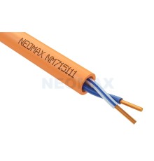 Кабель NEOMAX [NM715111-500M] U/UTP cat.5e 1x2x0.52, 24 AWG, Медь, внутренний, ZH нг(А)-HF (LSZH), 500м, оранжевый