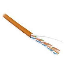 Кабель NEOMAX [NM710111-100М-РТ] U/UTP cat.5e 4x2x0.52, 24 AWG, Медь, внутренний, ZH нг(А)-HF (LSZH), 100м, оранжевый