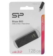 Silicon Power USB Drive 128GB Blaze B03, USB 3.2, Черный
