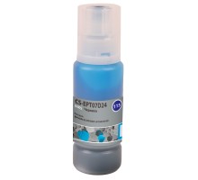 Чернила Cactus CS-EPT07D24 115C голубой70мл для Epson ECOTANK L8160/8180