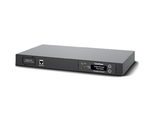 [Дополнительное оборудование CyberPower] CyberPower PDU20MHVCEE10AT ATS {1U type, 16Amp, plug IEC 309 16A, (8) IEC 320 C13 (2) IEC 320 C19}
