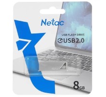 Netac USB Drive 8GB U326 NT03U326N-008G-20PN USB2.0 серебристый