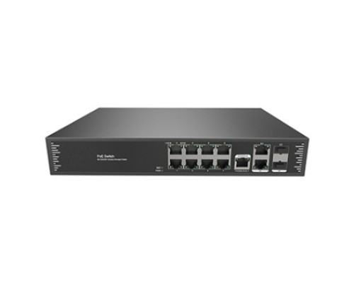 [Коммутаторы] Just JT-POE31108PFM Интеллектуальный управляемый 10 портовый PoE коммутатор L2 уровня