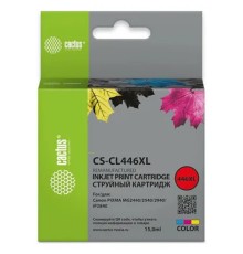 Картридж струйный Cactus CS-CL446XL многоцветный (15мл) для Canon Pixma MG2440/2540/2940
