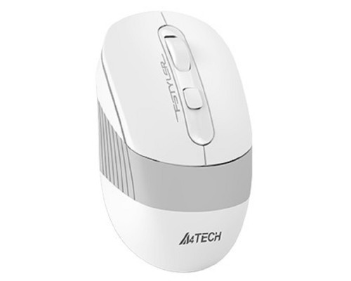 [Мышь] Мышь A4Tech Fstyler FB10C белый/серый оптическая (2400dpi) беспроводная BT/Radio USB (4but) [1583792]