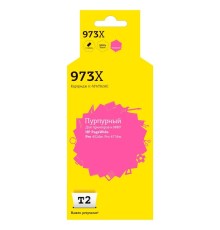 T2 F6T82AE Картридж №973X  (IC-HF6T82AE) для HP PageWide Pro 452dw/Pro 477dw, пурпурный, с чипом, пигментный