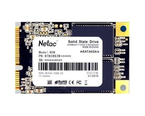 [носитель информации] Накопитель SSD Netac mSata N5M 1Tb NT01N5M-001T-M3X TLC