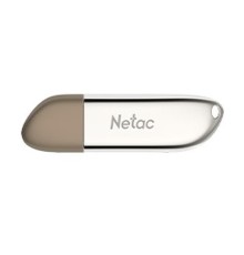Netac USB Drive 16GB U352 <NT03U352N-016G-20PN>, USB2.0, с колпачком, металлическая