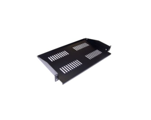 [Монтажное оборудование] Полка фронтальная LANMASTER TWT-CB-SFBF300-1U/18 1U с возможностью установки заднего фиксатора, глубина 300 мм, нагруз - 18 кг (TWT-CB-SFBF300-1U/18)