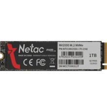SSD Netac NV2000 PCIe 3 x4 M.2 2280 NVMe 3D NAND SSD 1TB NT01NV2000-1T0-E4X