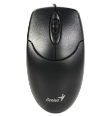 Мышь проводная Genius NetScroll 120 V2, оптическая, разрешение 1000 DPI, кабель 1.5 м, для правой/левой руки. Цвет: черный (31010018400)