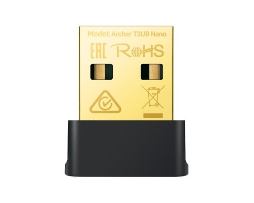 [Сетевое оборудование] TP-Link Archer T2UB Nano AC600 Ультракомпактный двухдиапазонный Wi-Fi USB-адаптер Bluetooth 4.2