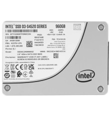 Intel SSD D3-S4520 Series, 960GB, 2.5