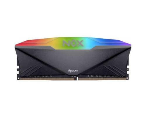 [Модуль памяти] Apacer DDR4 DIMM 8GB AH4U08G32C28YNBAA-1 PC4-25600, 3200MHz, CL16, NOX RGB Series