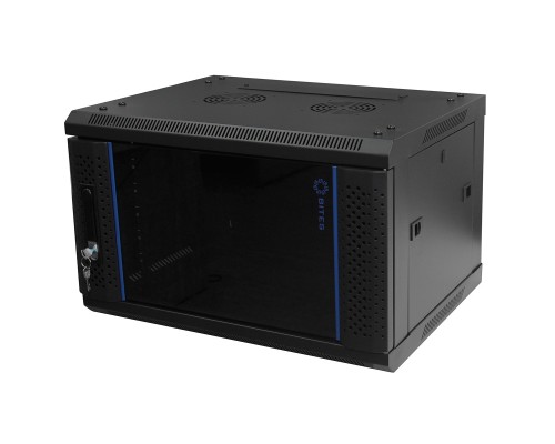 [Монтажный шкаф] 5bites Шкаф телекоммуникационный настенный TC6403-12B 12U / 600*450 / WALL / BLACK