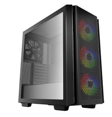 Deepcool CG560 черный без БП ATX 2x120mm 1x140mm 2xUSB3.0 audio bott PSU [R-CG560-BKAAE4-G-1]
