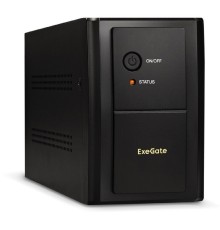 Exegate EX292606RUS ИБП ExeGate SpecialPro UNB-2000.LED.AVR.1SH.2C13 <2000VA/1200W, LED, AVR,1*Schuko+2*C13, металлический корпус, Black>
