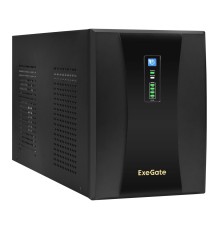 Exegate EX292614RUS ИБП ExeGate SpecialPro UNB-3000.LED.AVR.3SH.2C13.RJ.USB <3000VA/1800W,LED, AVR,3*Schuko+2*C13,RJ45/11,USB, металлический корпус, Black>