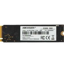 SSD M.2 HIKVision 512GB E3000 Series <HS-SSD-E3000/512G> (PCI-E 3.0 x4, up to 3500/1800MBs, 3D NAND, 224TBW, NVMe, 22x80mm)