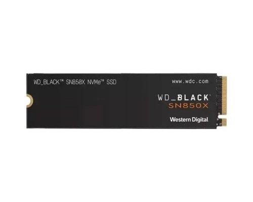 [накопитель] WD SSD Black SN850X, 1.0TB, M.2(22x80mm), NVMe, PCIe 4.0 x4, WDS100T2X0E