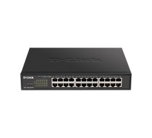 D-Link DGS-1100-24PV2/A3A Настраиваемый L2 коммутатор c 24 портами 10/100/1000Base-T (12 портов РоЕ 802.3af/at, PoE-бюджет 100 Вт)