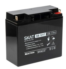 АКБ БАСТИОН SKAT SB 1217 AGM 12V 17Ач I зар.5,1А, B1 (под болт М5), гарантия 18 мес (2536)