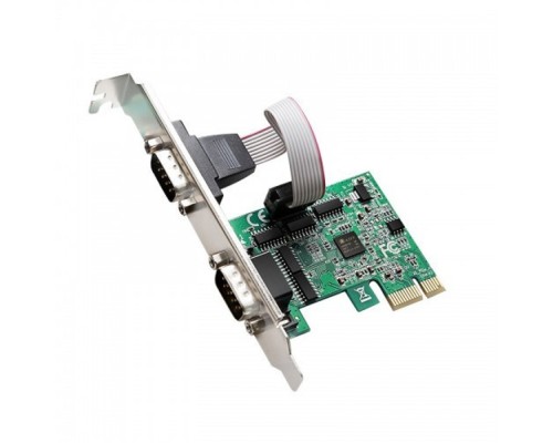 [Контроллер] KS-is KS-575 Контроллер PCIe COM RS232 x 2