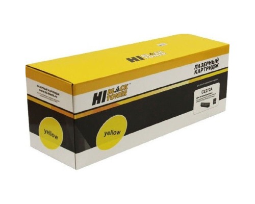 [Расходные материалы] Hi-Black CE272A Картридж для HP CLJ CP5520/5525/Enterprise M750, Восстанов, Y, 15K