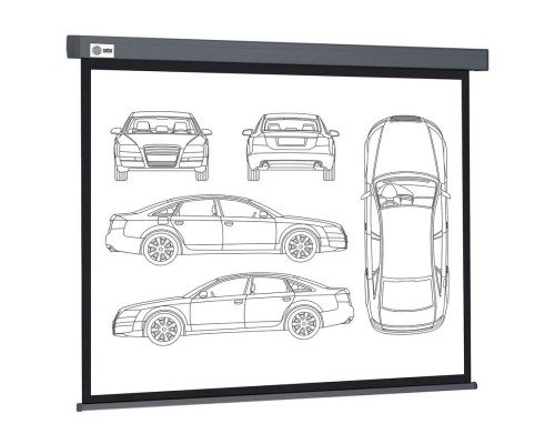 [Экраны Cactus] Экран Cactus Wallscreen CS-PSW-168X299-SG,  299х168 см, 16:9,  настенно-потолочный серый