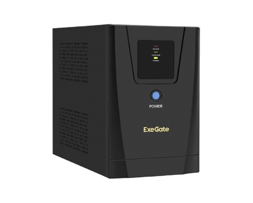 [ИБП] Exegate EX292797RUS ИБП ExeGate SpecialPro UNB-1500.LED.AVR.2SH.3C13 <1500VA/950W, LED, AVR, 2*Schuko+3*C13, съемн.кабель, металлический корпус, Black>