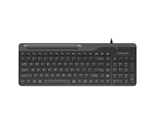 [Клавиатура] Клавиатура A4Tech Fstyler FK25 черный/серый USB slim [1530215]