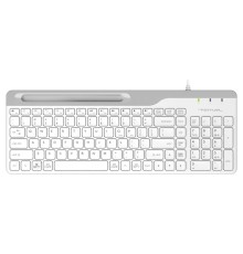 Клавиатура A4Tech Fstyler FK25 белый/серый USB slim [1530217]