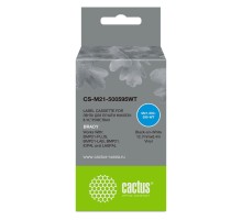 Картридж ленточный Cactus CS-M21-500595WT черный для Brady BMP21-PLUS, BMP21-LAB