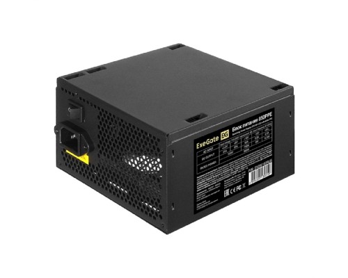 [Блок питания] Exegate EX292162RUS-PC Блок питания 850W ExeGate 850PPE (ATX, APFC, PC, КПД 80% (80 PLUS), 12cm fan, 24pin, 2x(4+4)pin, PCIe, 6xSATA, 3xIDE, black, кабель 220V в комплекте)