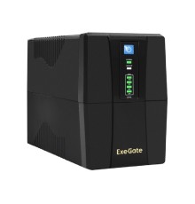 Exegate EX292783RUS ИБП ExeGate Power Back BNB-1000.LED.AVR.4C13 <1000VA/550W, LED, AVR, 4*C13, Black>