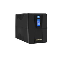 Exegate EX292791RUS ИБП ExeGate Power Smart ULB-1000.LCD.AVR.2SH <1000VA/550W, LCD, AVR, 2*Schuko, Black>