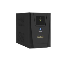 Exegate EX292793RUS ИБП ExeGate SpecialPro UNB-1200.LED.AVR.2SH.3C13 <1200VA/750W, LED, AVR, 2*Schuko+3*C13, съемн.кабель, металлический корпус, Black>